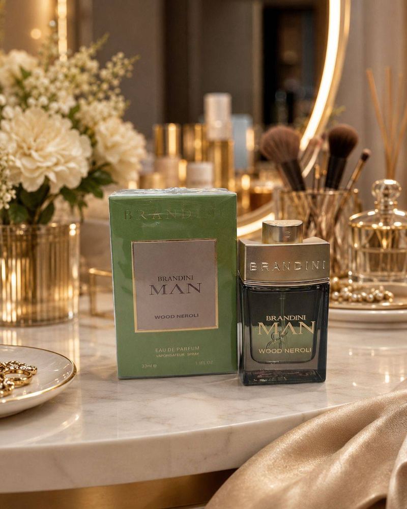 عطر جیبی مردانه Brandini Bvlgari Man Wood Neroli حجم ۳۳ میلی‌لیتر
