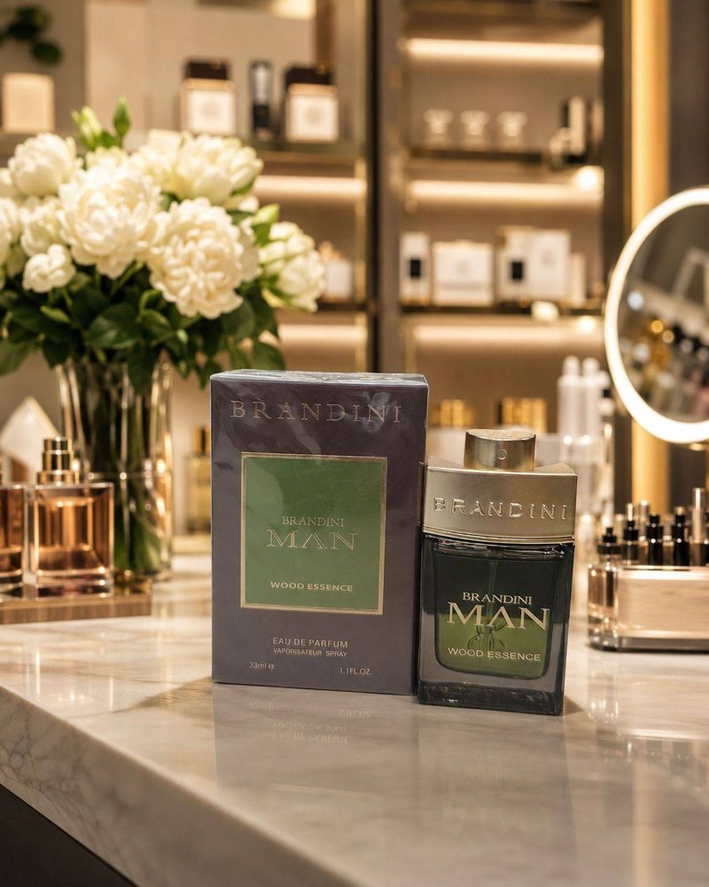 عطر جیبی مردانه Brandini Bvlgari Man Wood Essence حجم ۳۳ میلی‌لیتر