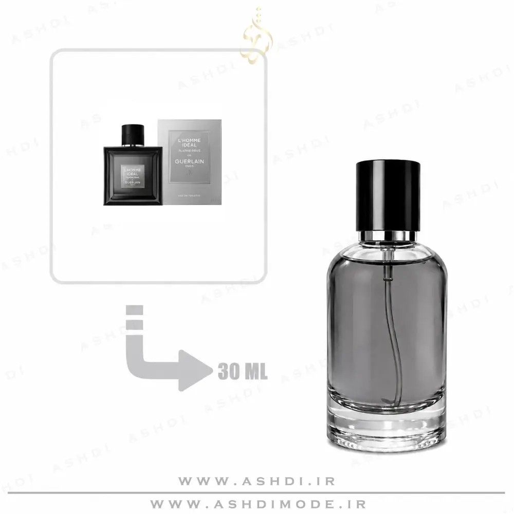 عطر لهوم ایدیل پلاتین پرایو 30 میل اشدی | Guerlain L’Homme Ideal Platine Prive 30ml ASHDI