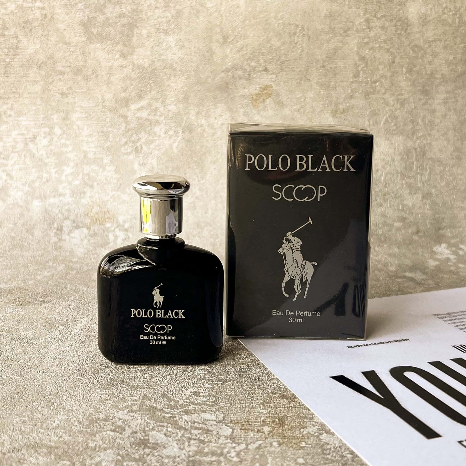 ادکلن پولو بلک POLO BLACK حجم 30 میلی لیتر