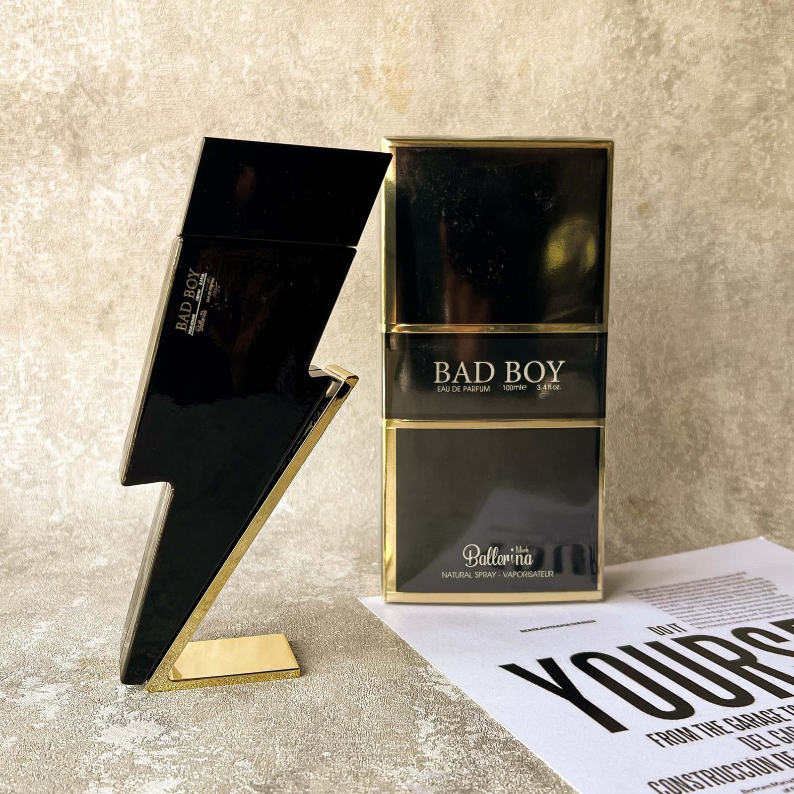 ادکلن بدبوی BAD BOY حجم 100 میلی لیتر