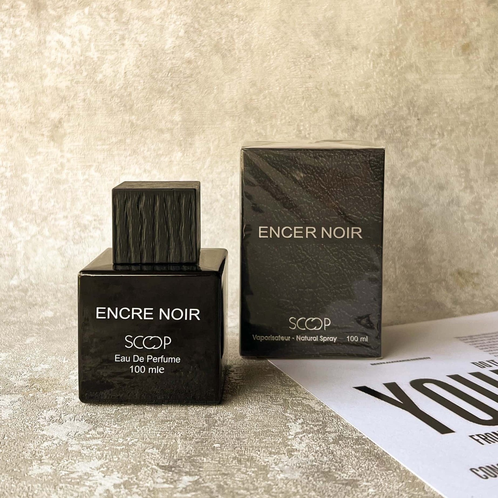 ادکلن لالیک انسر نویر LALIQUE ENCER NOIR حجم 100 میل