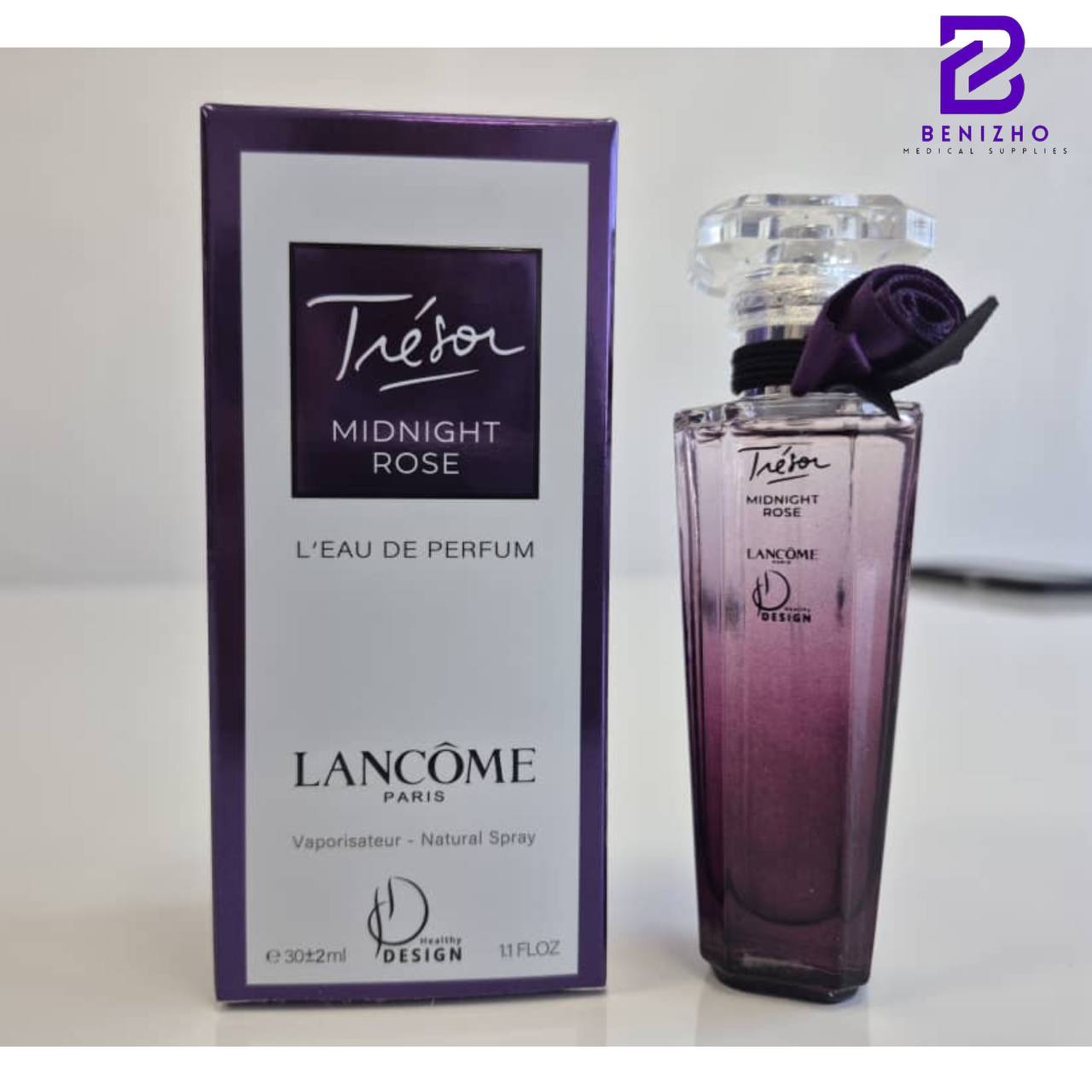 ادکلن جیبی هلثی دیزاین میدنایت رز – LANCOME