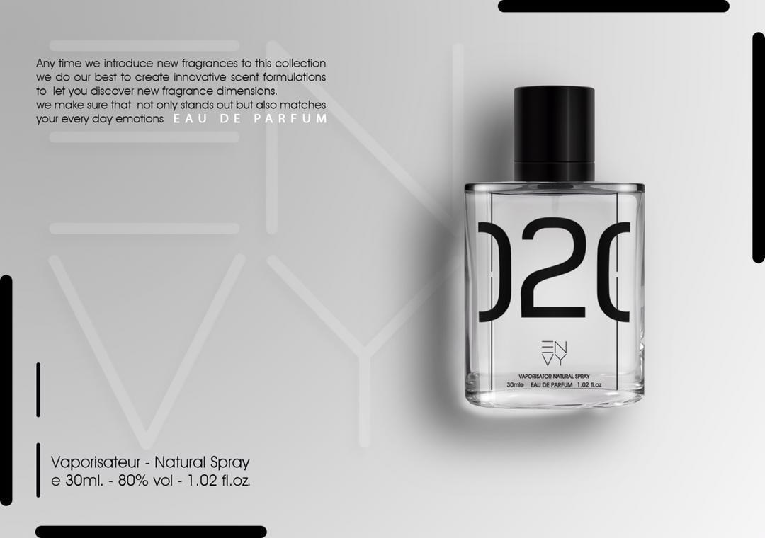 ادکلن مینیاتوری مولکول 020 Molecule برند ان ویENVY حجم ۳۰ میل