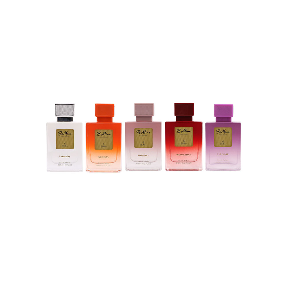 عطر جیبی زنانه بی ماین پک 5 عددی حجم 30 میل