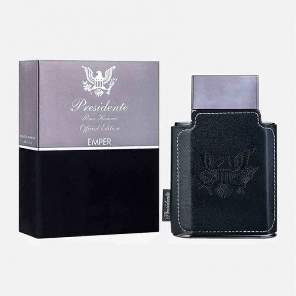 عطر ادکلن امپر پرزیدنت بضمانت اصلی و اورجینال امارات EMPER PRESIDENTE حجم 100ml