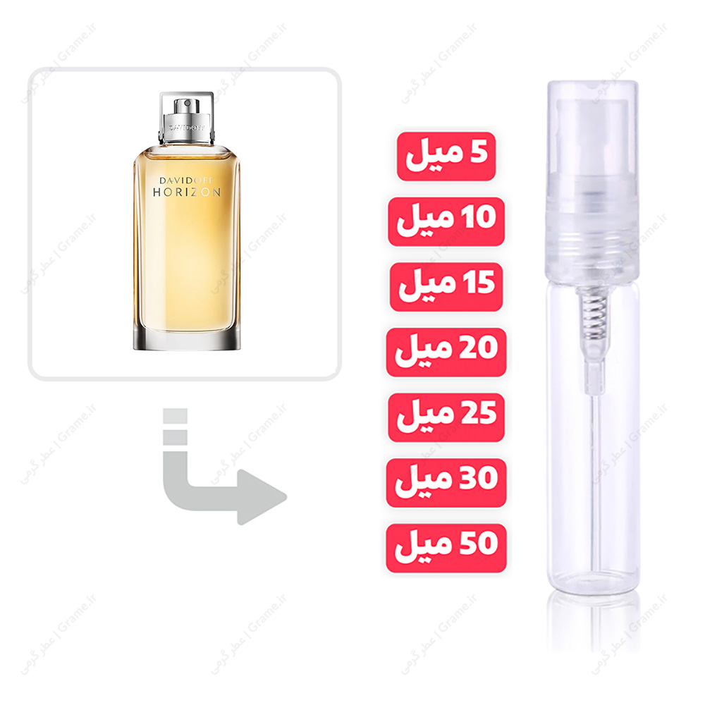 عطر گرمی هورایزن (هوریزون) مردانه | Davidoff Horizon