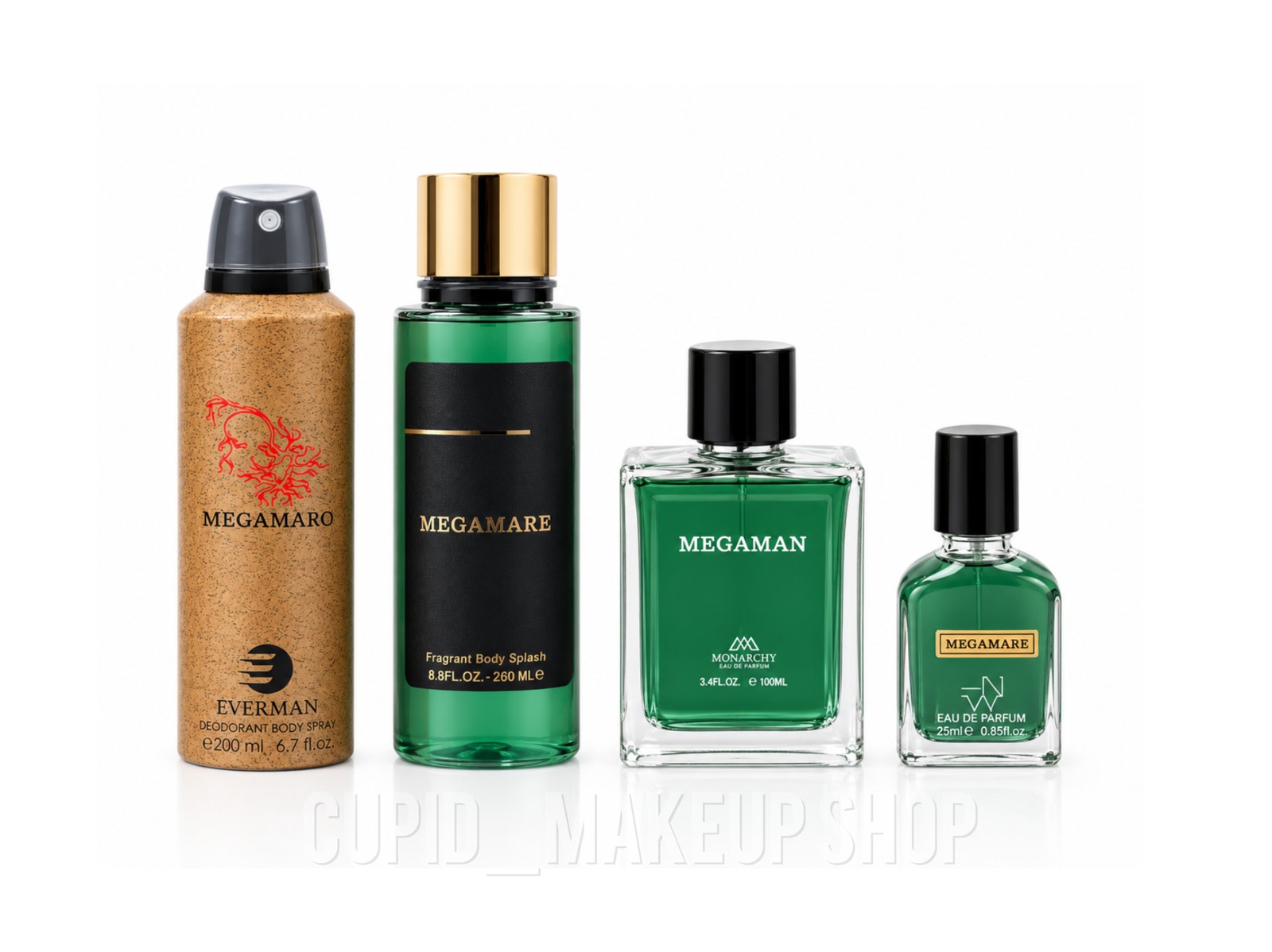پک عطر و اسپری رایحه ادکلن Megamare مگاماره | ۵۸۵میل