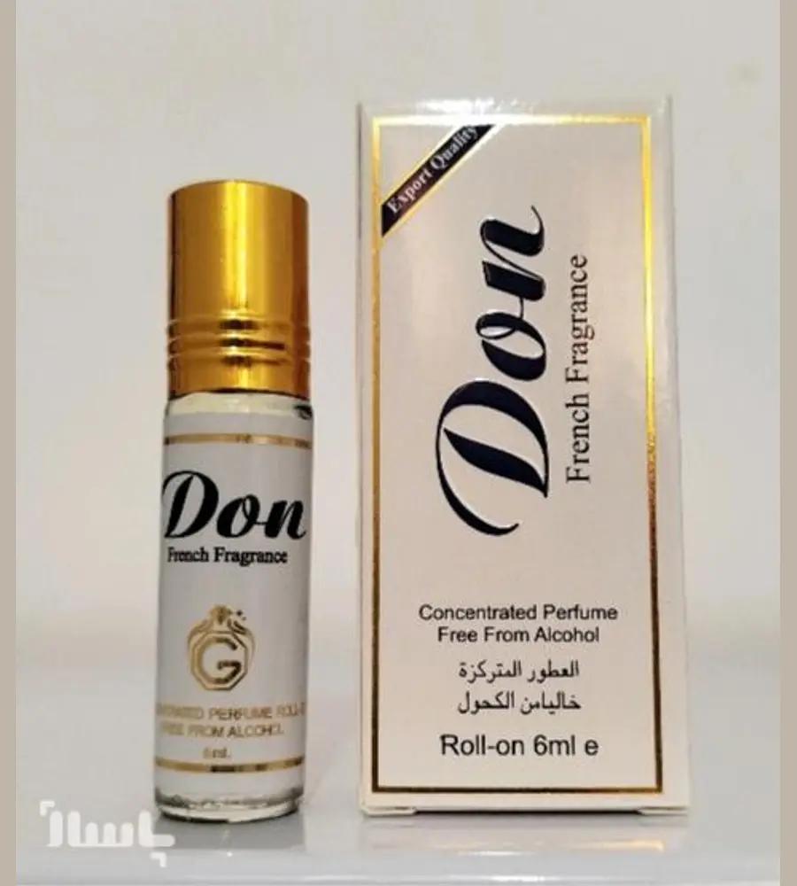 جزئیات محصول عطر Don درب طلایی رایحه لوکس و تمیزی و از بین برنده بوی بد عرق