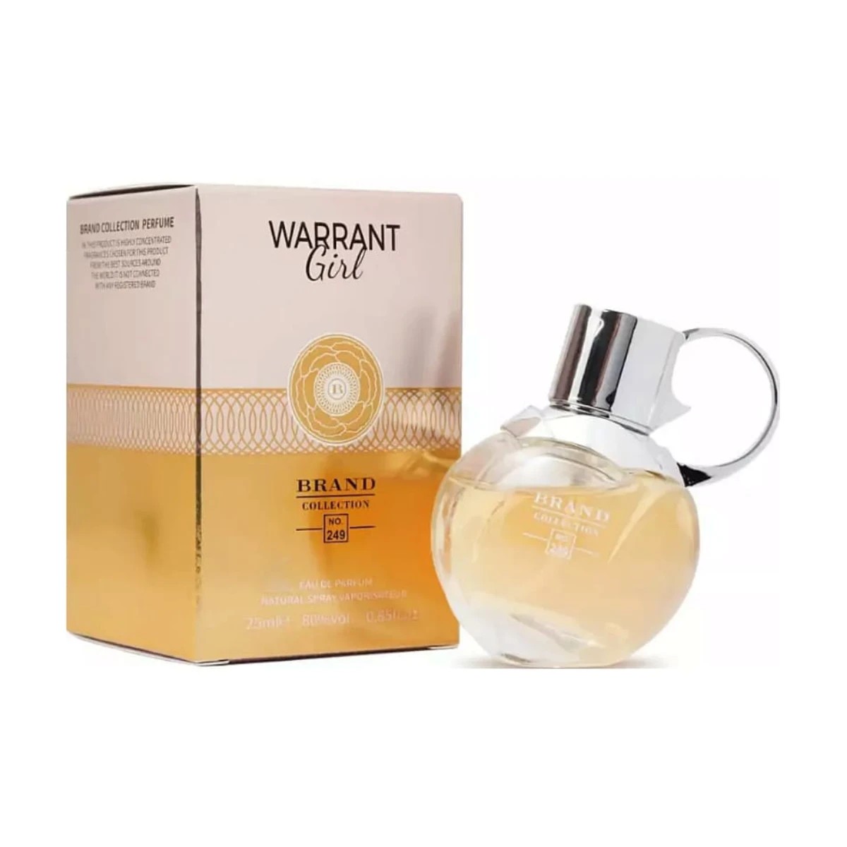 عطر جیبی زنانه برند کالکشن کد 249 رایحه آزارو وانتد گرل حجم 25 میلی لیتر