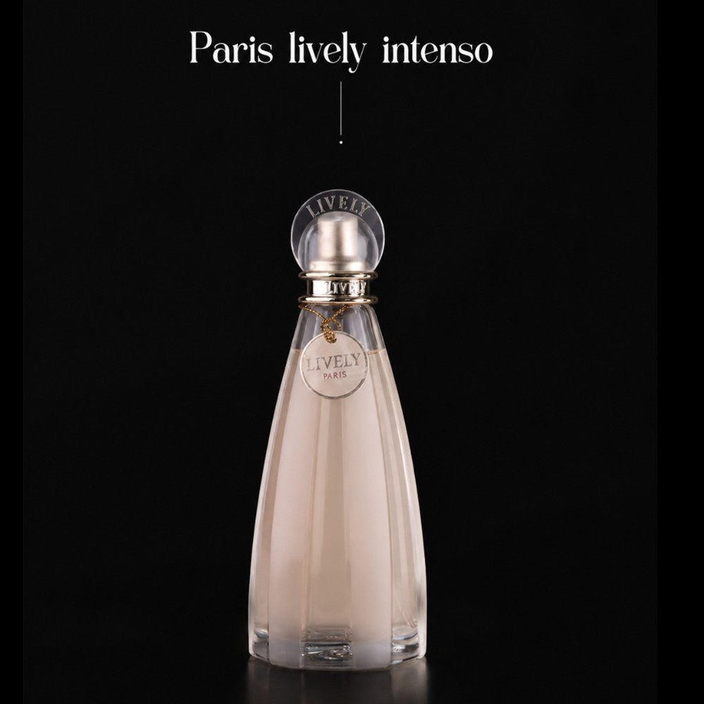 عطر ادکلن زنانه لیولی اینتنسو پاریس100 میل اورجینال Parisis Parfums Lively Intense