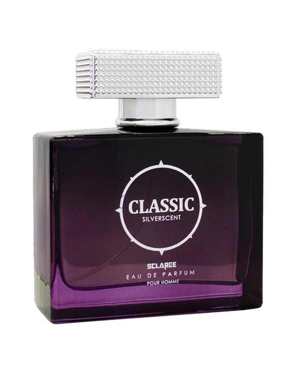 عطر مردانه اسکلاره Sclaree مدل Classic با رایحه Silver Scent حجم 100 میلی لیتر
