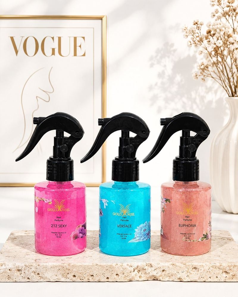 عطر مو شاین گلد آنجل اصل براق کننده و خوشبوکننده مو