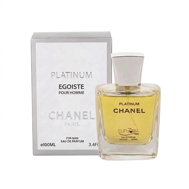 ادکلن مردانه ایفوریا مدل شنل اگوسیت پلاتینیوم Chanel Egoiste Platinum حجم 100ml