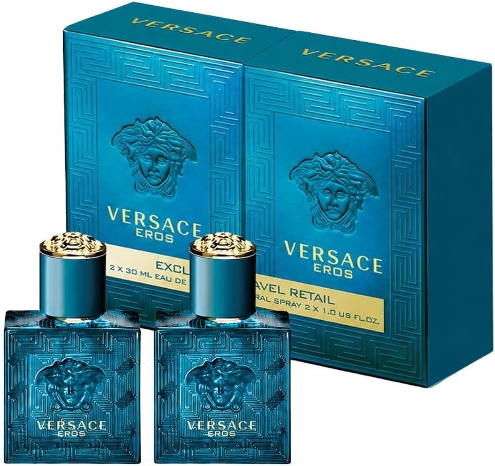 ست ادکلن مردانه Versace ادو تویلت Eros Pour Homme 2×30ml