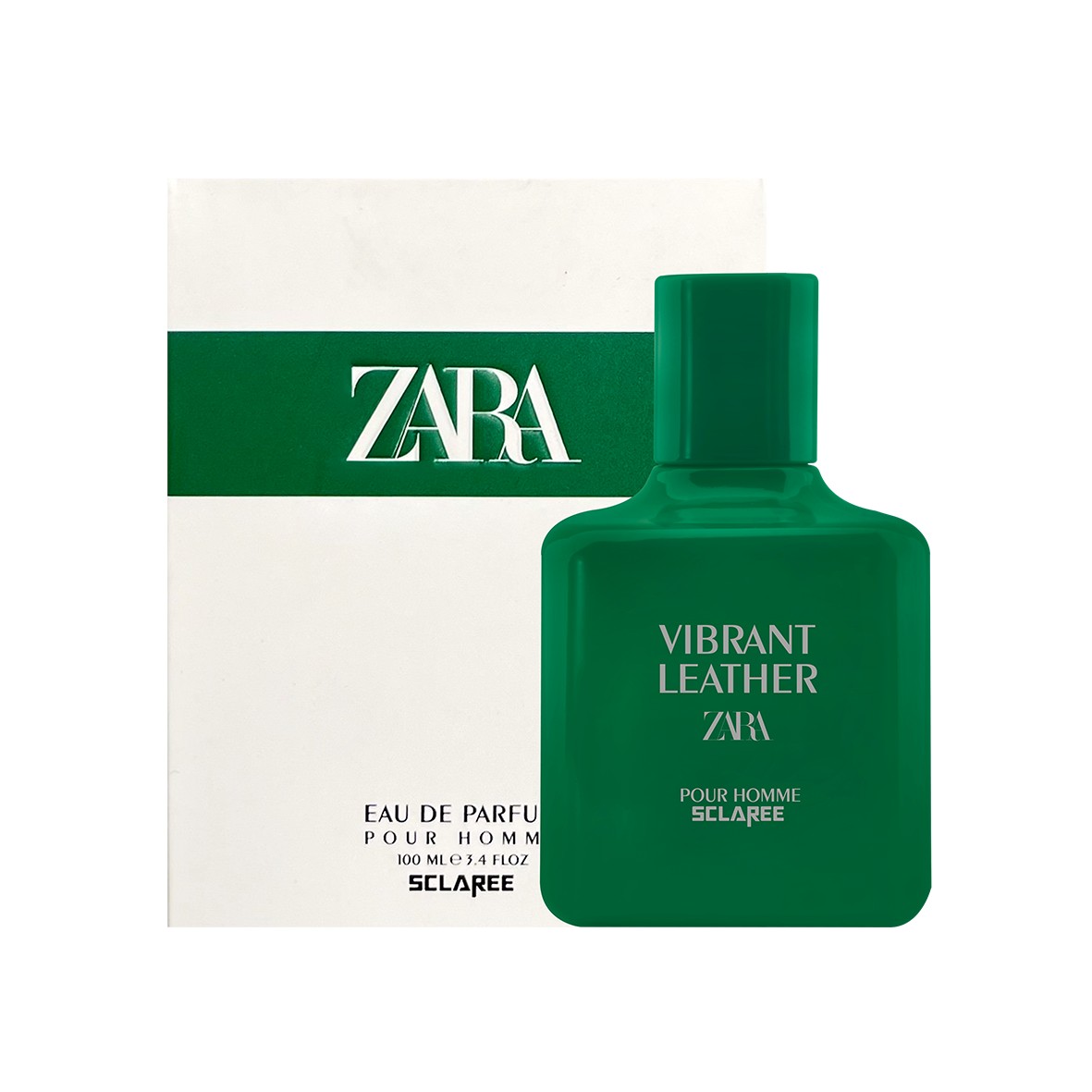 ادکلن مردانه اسکلاره مدل Zara Vibrant Leather حجم 100 میلی لیتر