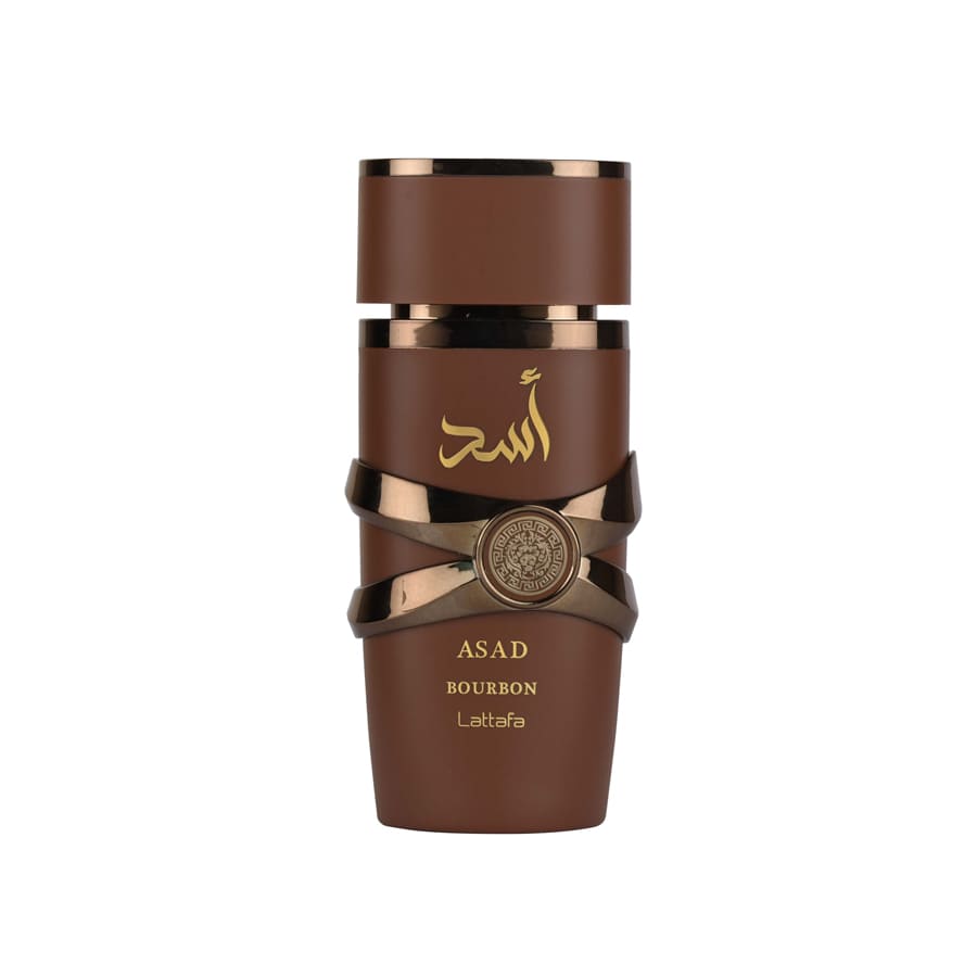 ادکلن لطافه قهوه ای بوربون lattafa Asad Bourbon 100mil