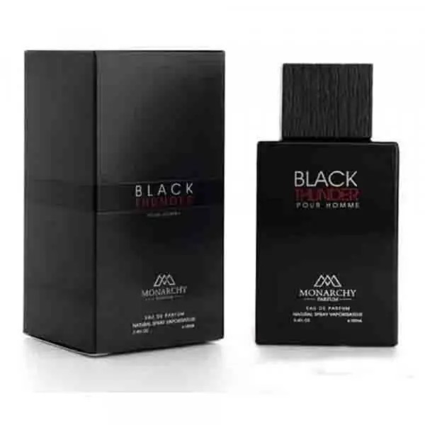 ادکلن مردانه مونارچی مدل Black Thunder(لالیک مشکی) حجم 100ml