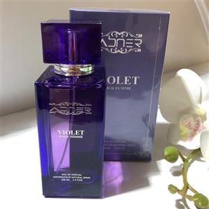 عطر ادکلن زنانه ویولت بنفش اصل و اورجینال برند ابنر ABNER VIOLET 100ml