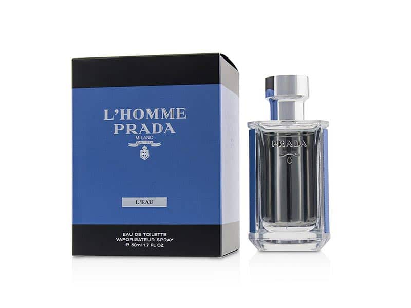 عطر و ادکلن مردانه پرادا لهوم لئو ادوتویلت Prada L’Homme L’eau
