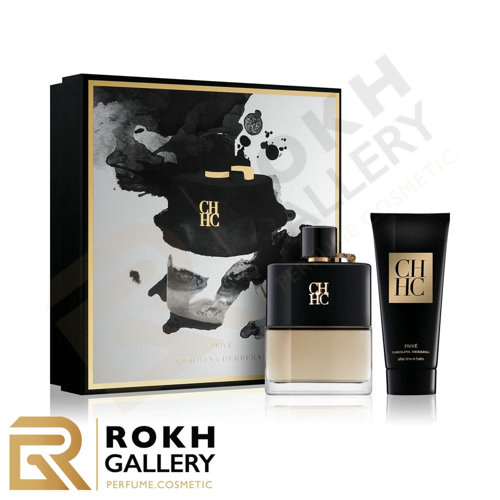 ست ادو تویلت مردانه سی اچ پرایو کارولینا هررا – CH Men Prive CAROLINA HERRERA Gift Set