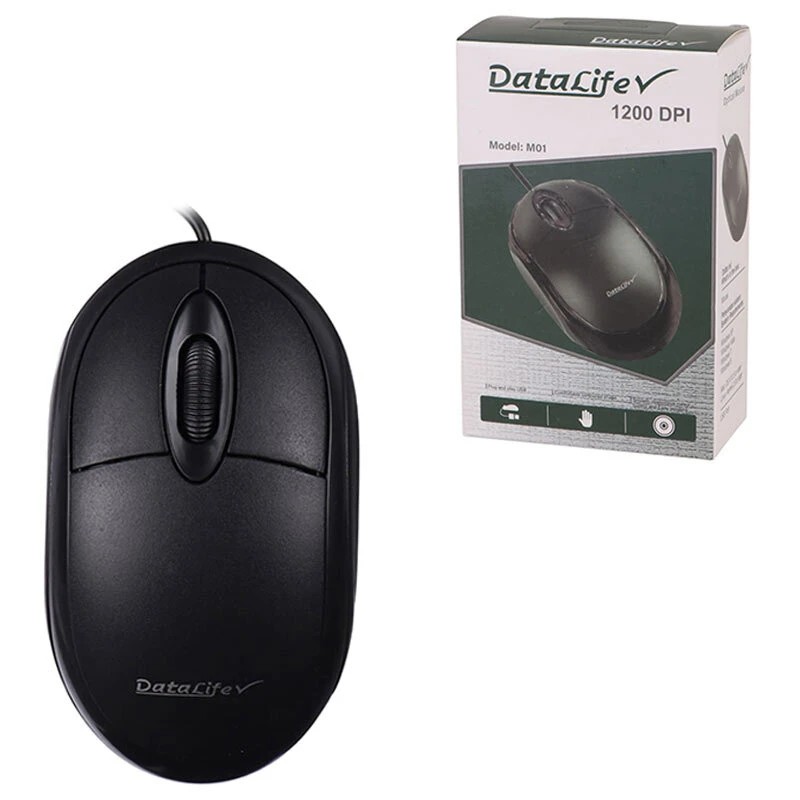 موس باسیم دیتالایف مدل M01 Datalife M01 Wired Mouse