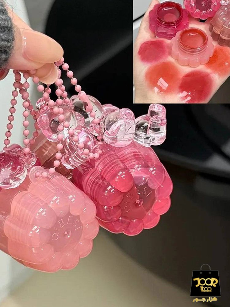 ژله لب با آویز تدی