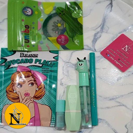 پک سبز آرایشی