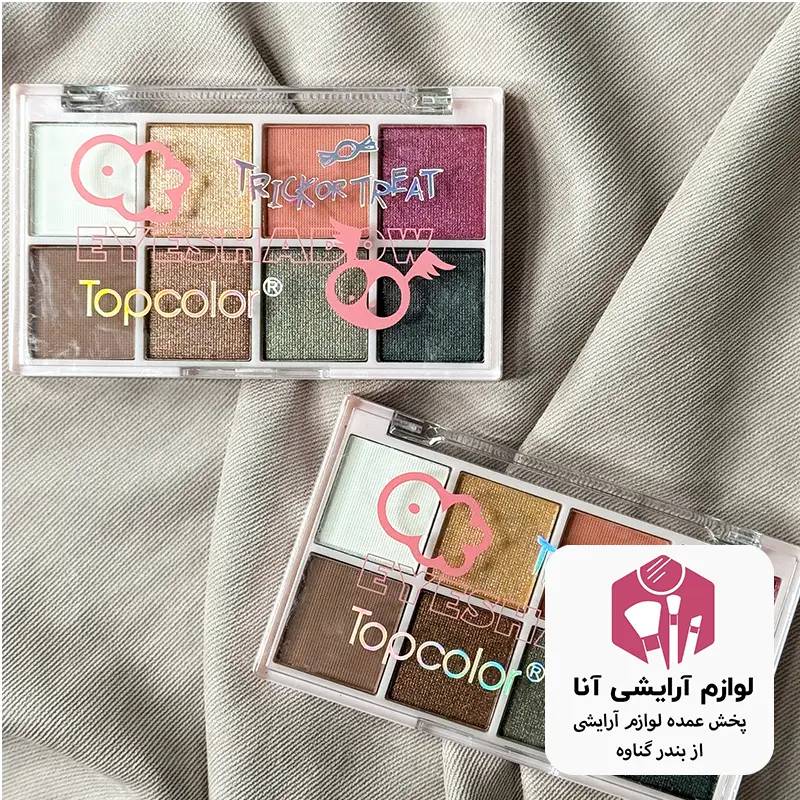 پالت سایه مات و براق top colorکدTC3014بسته 24 عددی