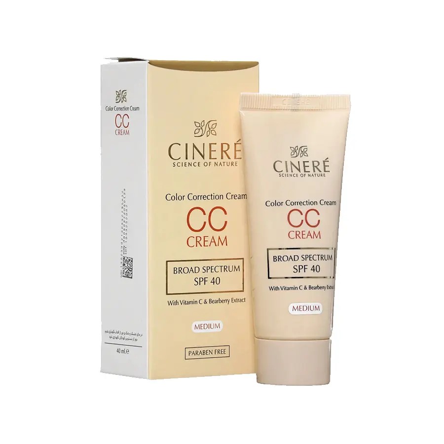 کرم پودر (سی سی کرم) SPF40 مدیوم سینره
