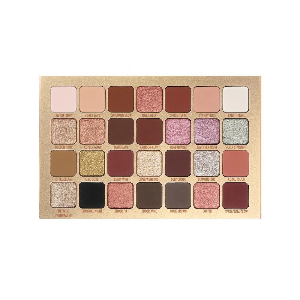 پالت سایه 28 رنگ فوراور52 مدل ICP004 Desert