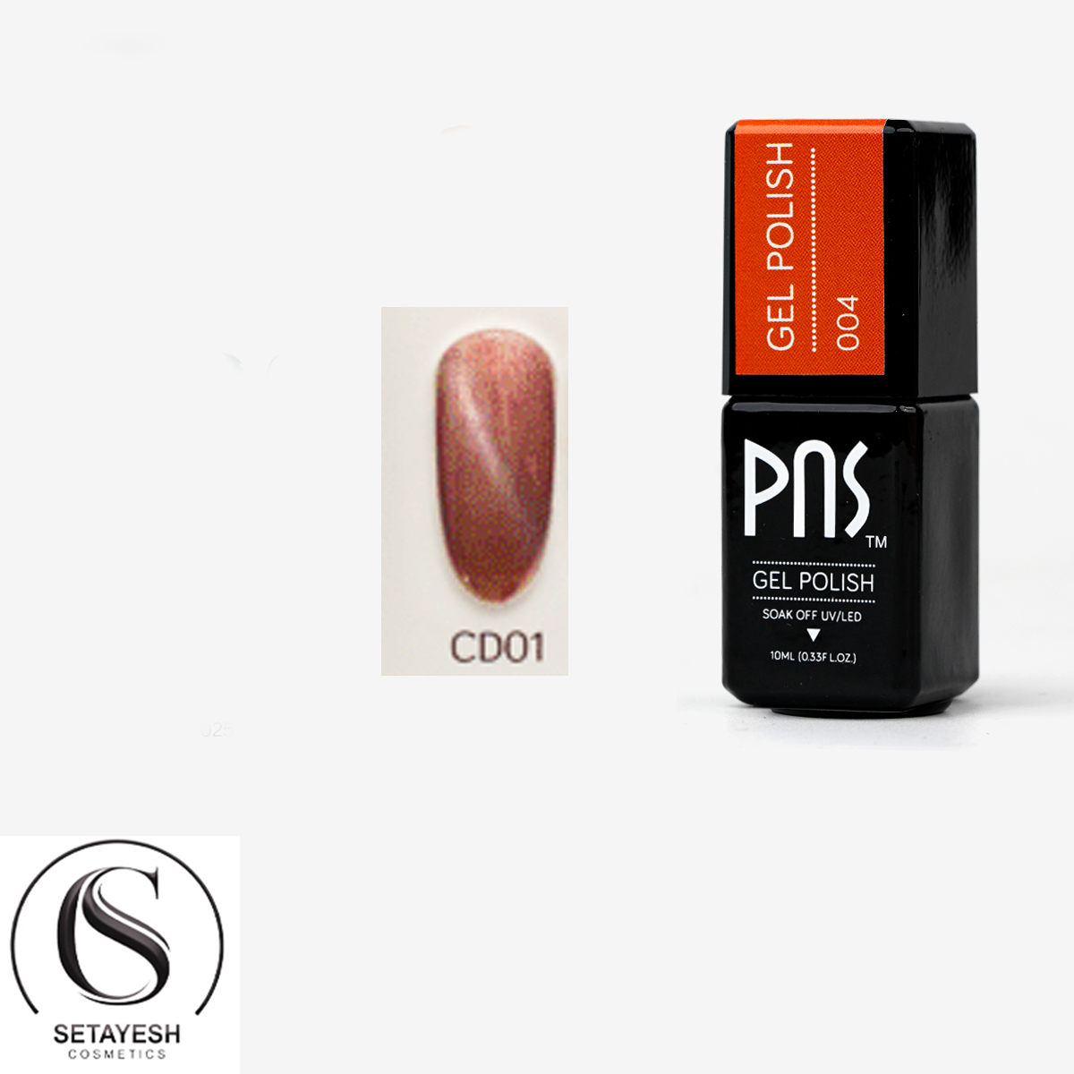 PNS لاک ژل 10 میل CD01