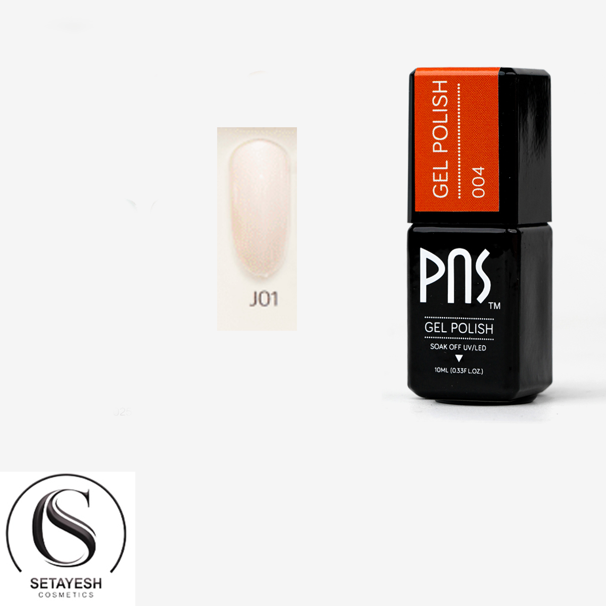PNS لاک ژل 10 میل J01
