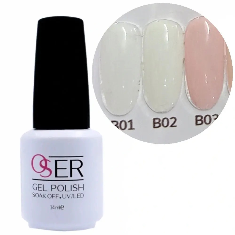 ژل لاک اوسر سری بیس شماره OSER B02