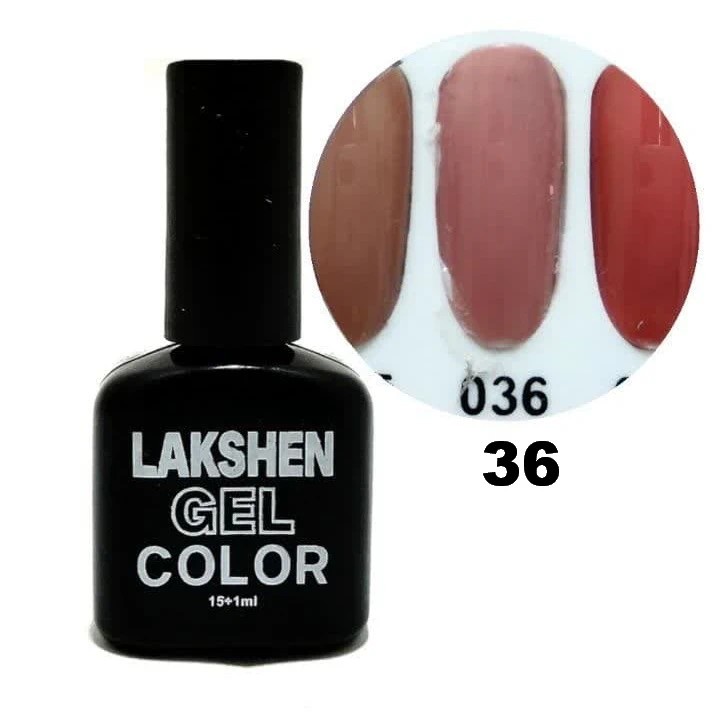 ژل لاک لاکشن Lakshen شماره 36