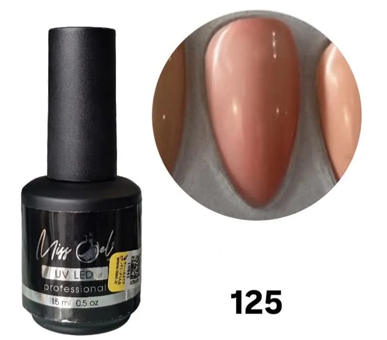 ژل لاک میس ژل شماره 125 Miss Gel