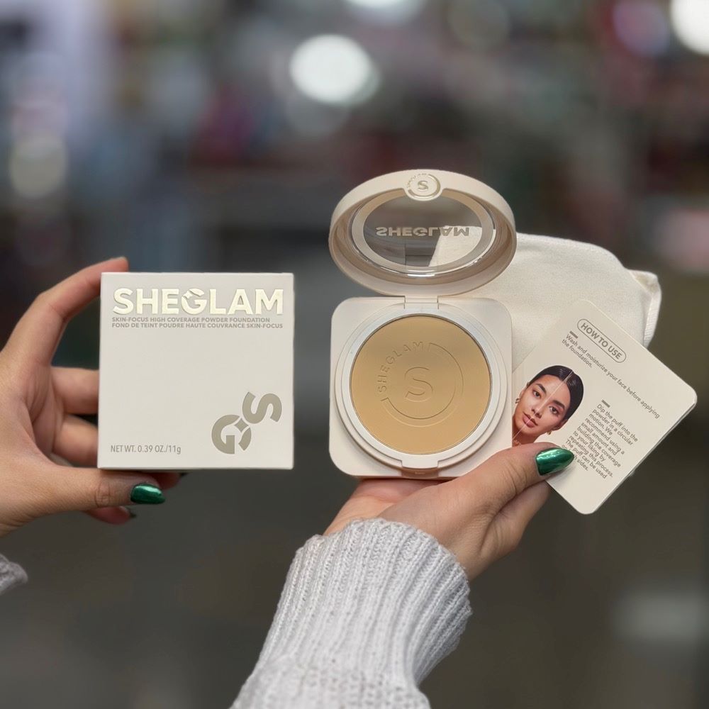 پنکک شیگلم رنگ پورسلین SHEGLAM PORCELAIN