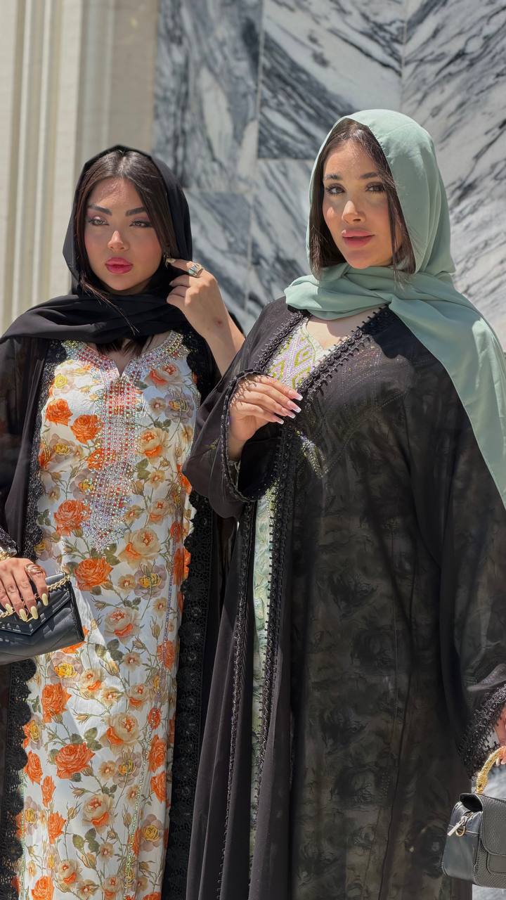 عبای حریر دانتل