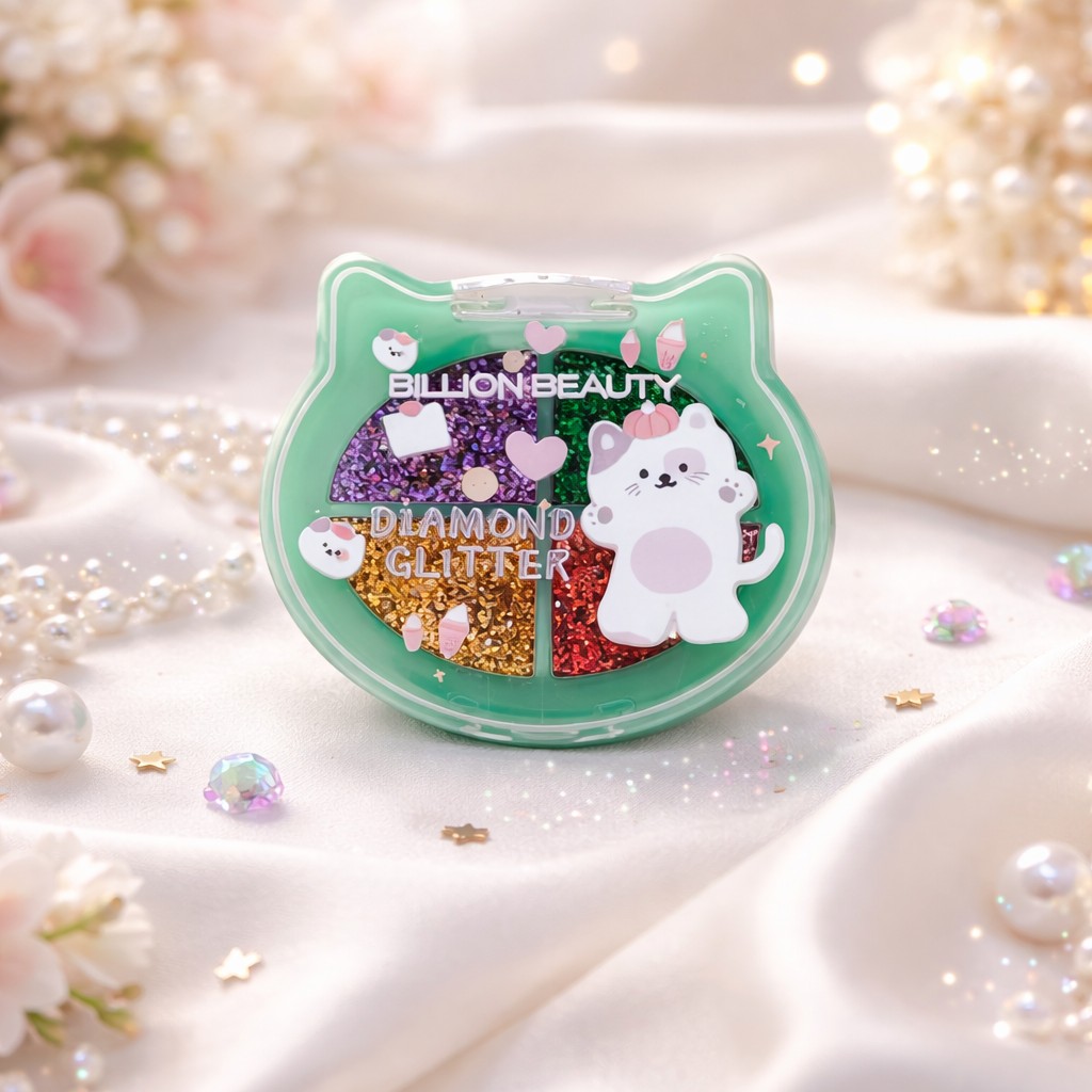 پالت سایه گیلتری 4 تایی برند BILLON BEAUTY