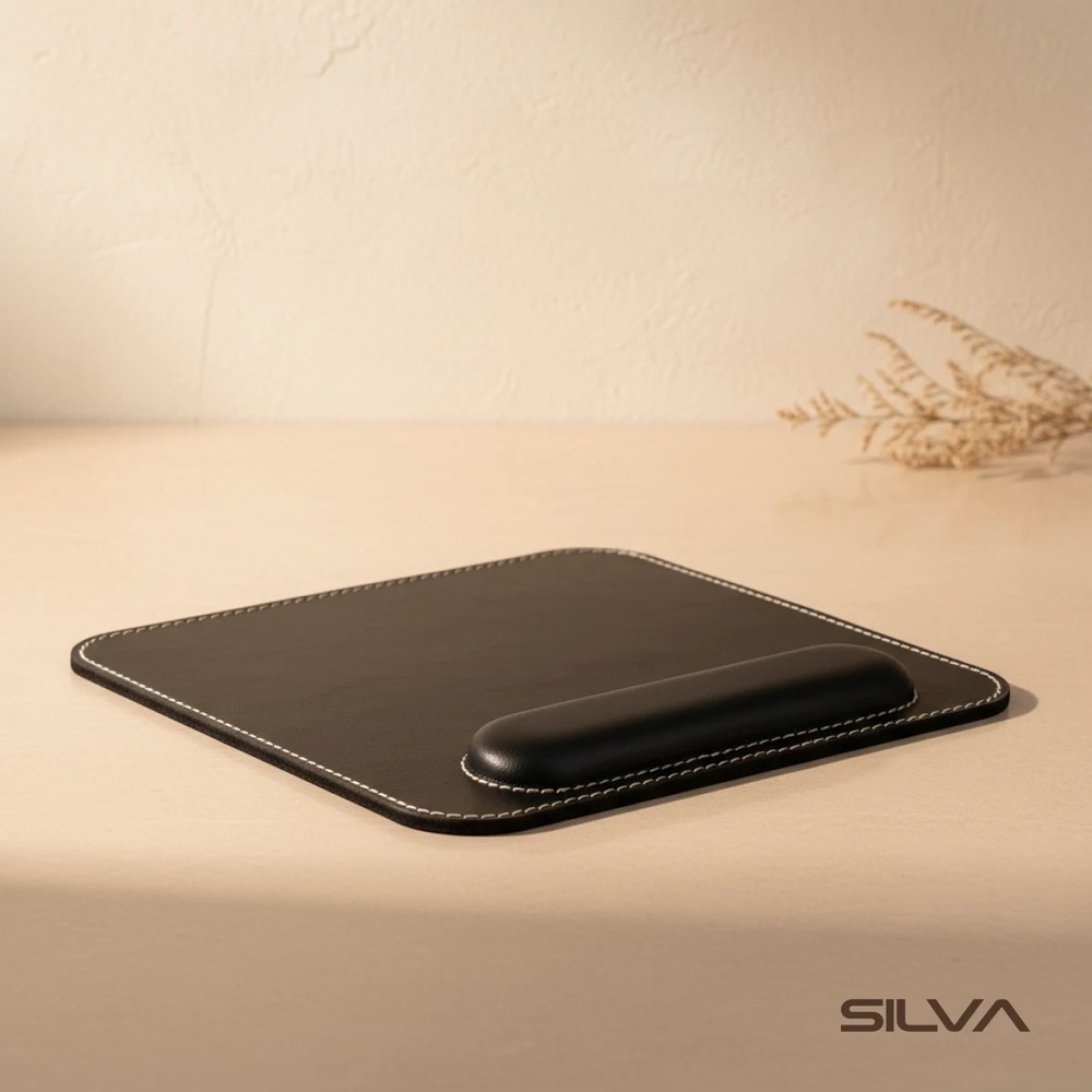 موس پد چرم طبیعی مدل Mousepad 02 | سیلوا چرم