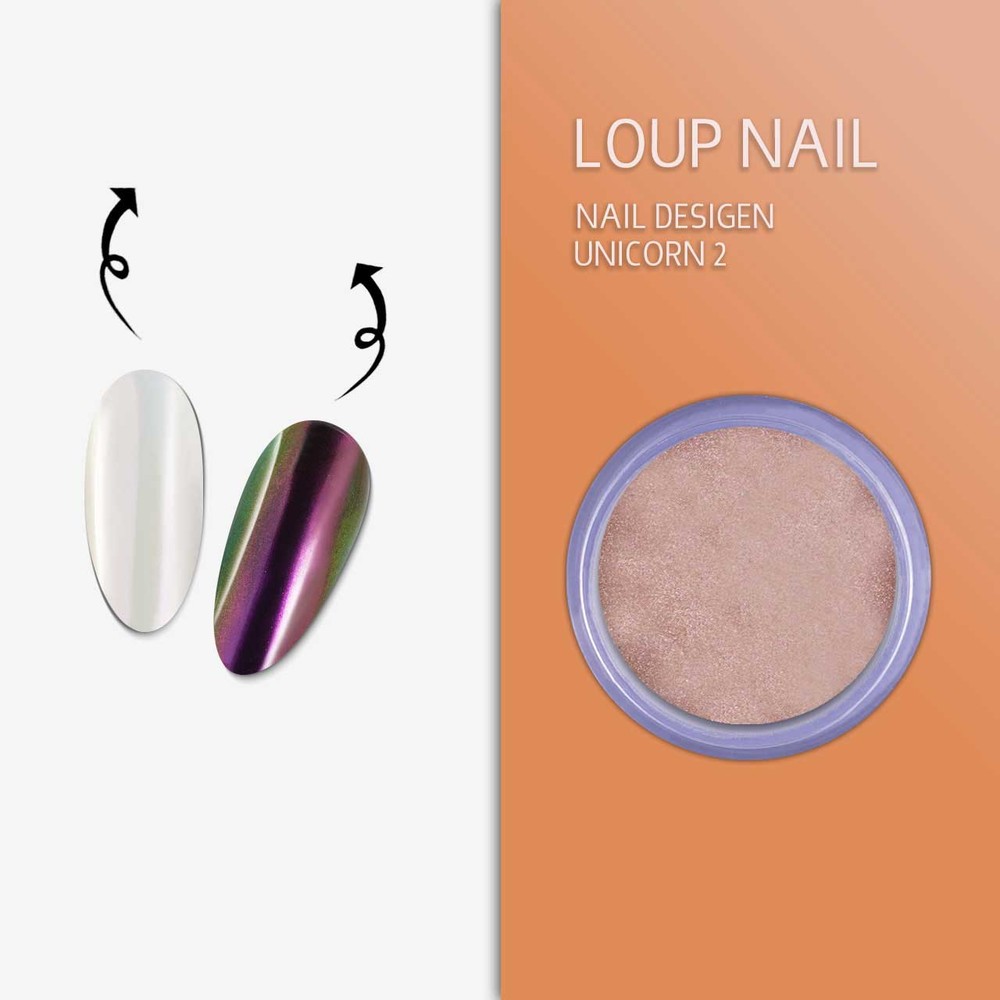 کروم یونیکورن LOUP NAIL