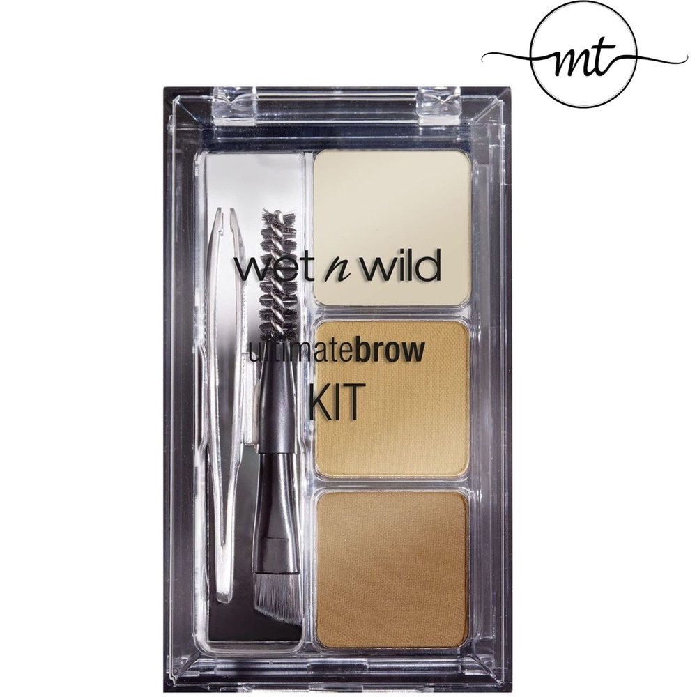 کیت ابرو وت اند وایلد Soft Brown همراه با مو‌چین