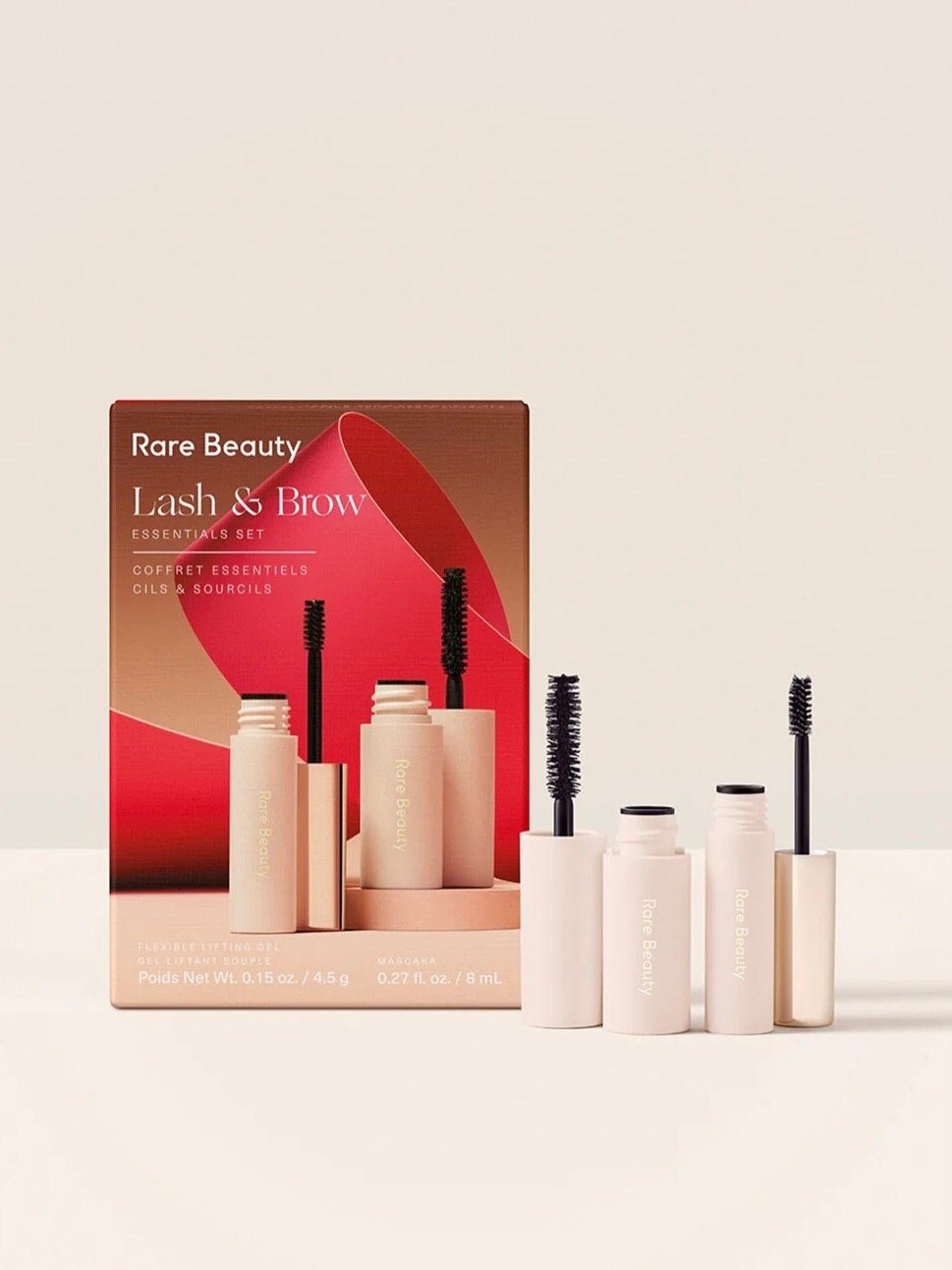پک ریمل و ژل ابرو رربیوتی Rare beauty Lash & Brow Essentials Set