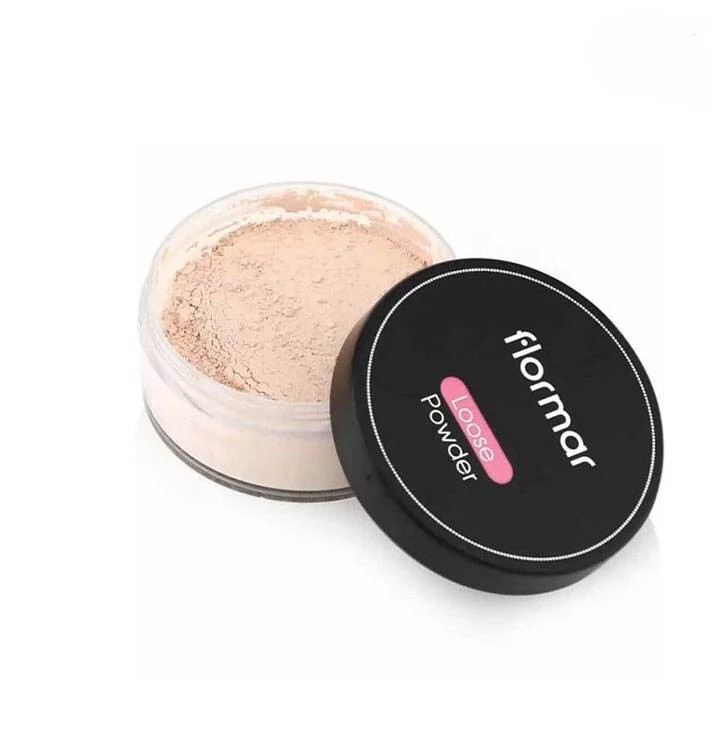 پودر فیکس فلورمار Flormar | تثبیت‌کننده آرایش و کنترل برق پوست در ۳ رنگ