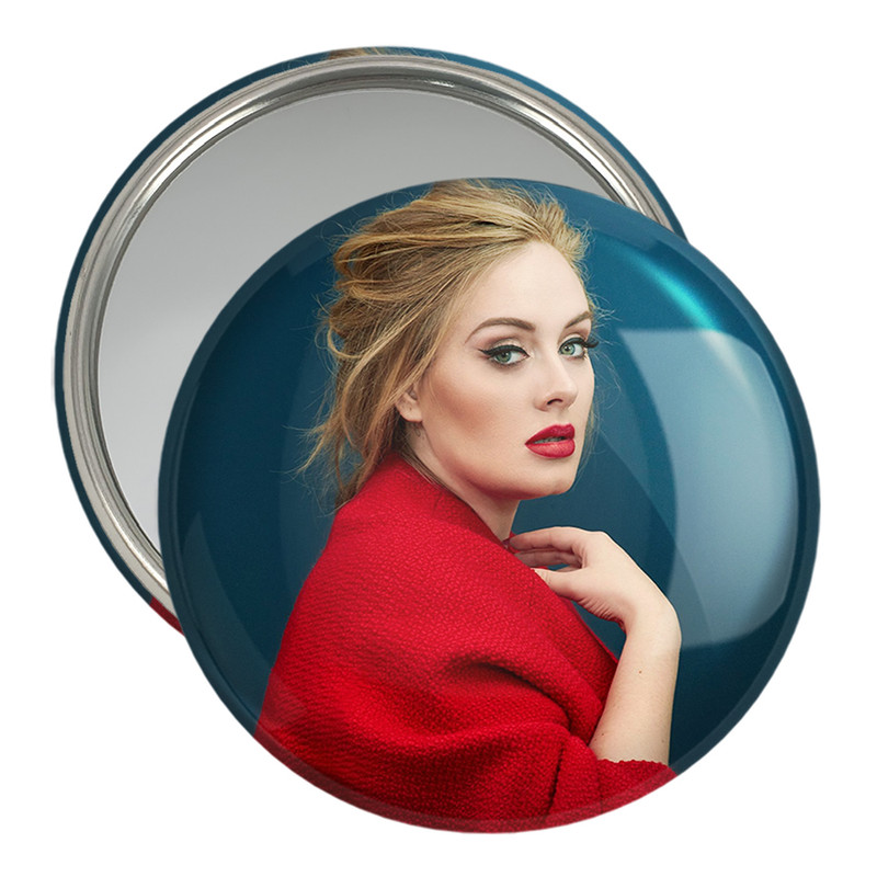 آینه جیبی خندالو مدل ادل Adele  کد 2933