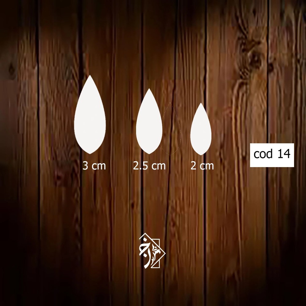 آینه اشک کشیده کد 14