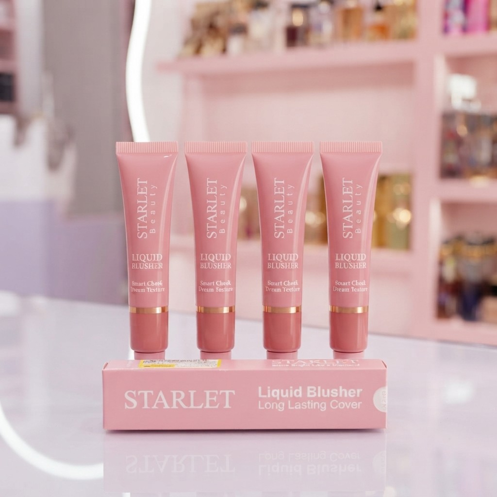 رژگونه مایع استارلت (Starlet) پد دار