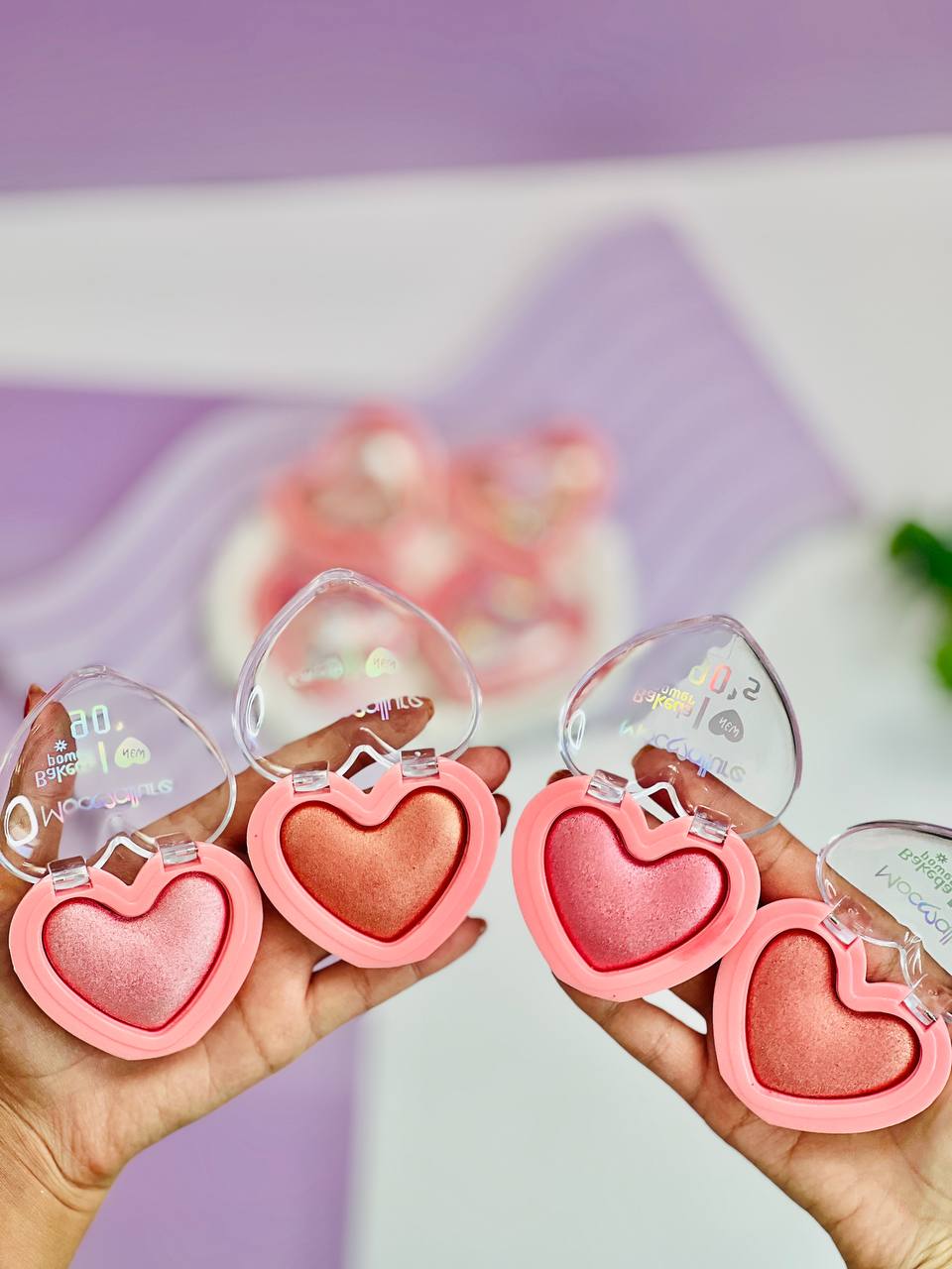 رژگونه قلبی موکالر