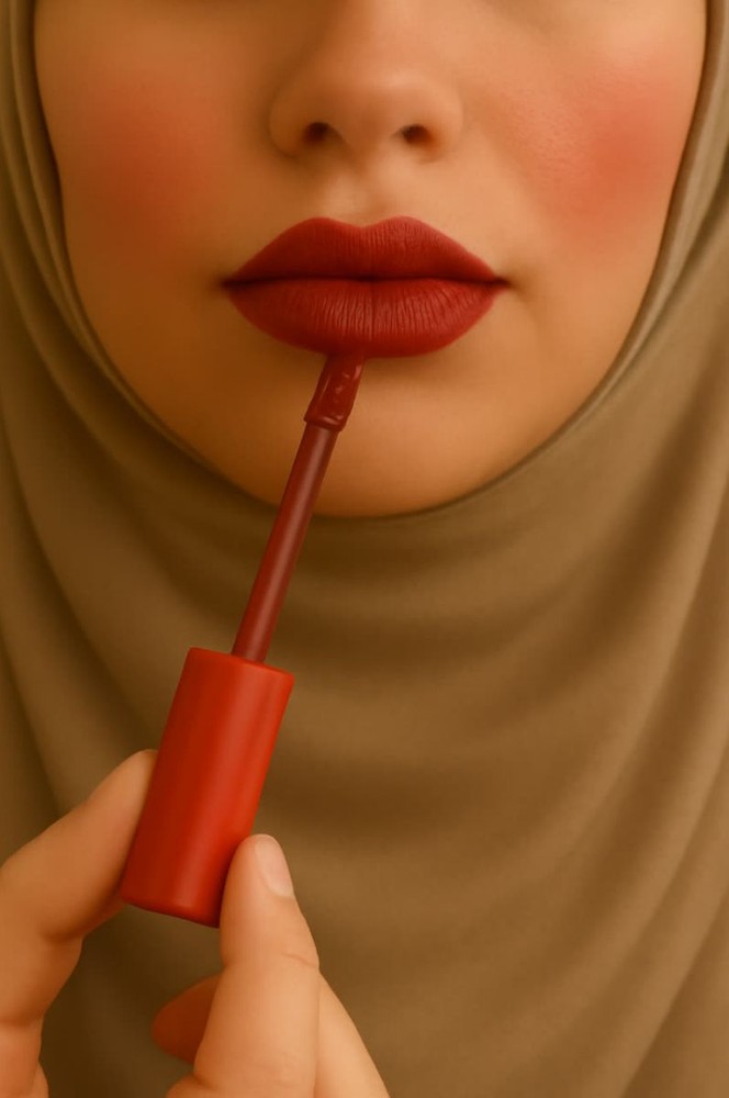 رژگونه و تینت لب گیاهی؛ رنگی طبیعی با آبرسانی عمیق ✨ ( رنگ زرشکی)