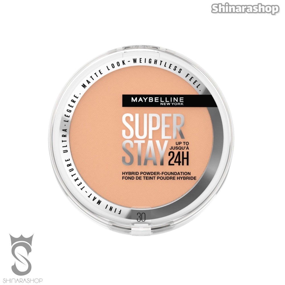 پنکک نیویورک سوپر استی 24 ساعته هیبریدی شماره 30 میبلین Maybelline